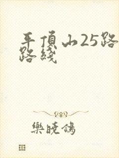 平顶山25路车路线