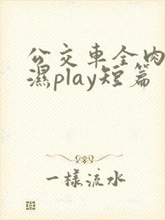 公交车全肉高h湿play短篇 公交车全肉高h湿play短篇
