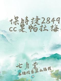 保时捷2849cc是帕拉梅拉吗 保时捷2849cc是帕拉梅拉吗