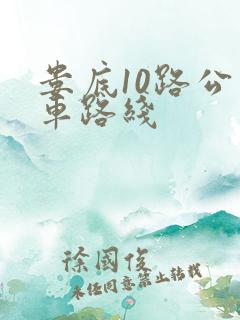 娄底10路公交车路线