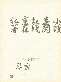 北京故事小说原著在线阅读