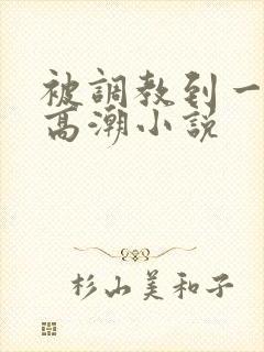 被调教到一摸就高潮小说