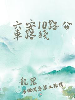 六安10路公交车路线