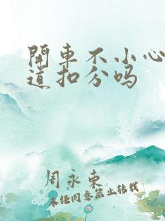 开车不小心走错道扣分吗