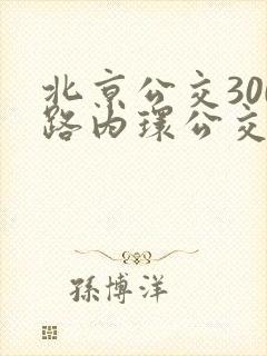 北京公交300路内环公交车站点