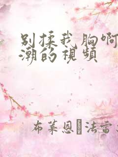 别揉我胸啊嗯高潮的视频
