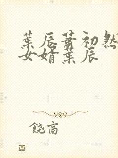 叶辰萧初然上门女婿叶辰 叶辰萧初然上门女婿叶辰