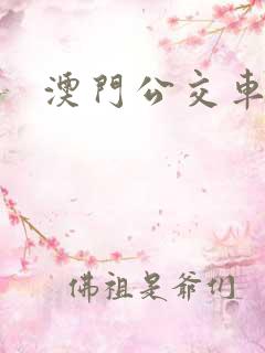 澳门公交车图片