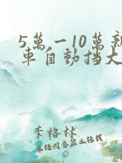 5万一10万新车自动挡大众