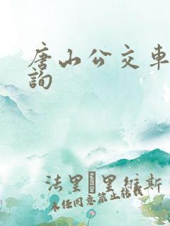 唐山公交车站查询