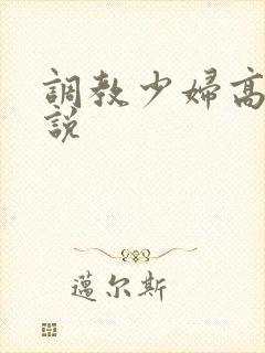 调教少妇高潮小说