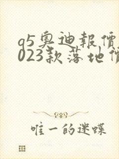 q5奥迪报价2023款落地价