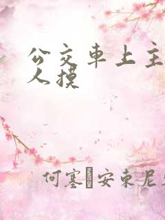 公交车上主动让人摸