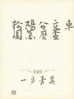 松阳公交车路线图怎么查