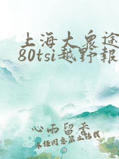 上海大众途昂380tsi越野报价多少钱 上海大众途昂380tsi越野报价多少钱