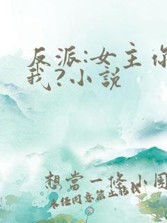 反派:女主你搞我?小说