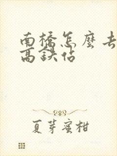南桥怎么去虹桥高铁站 南桥怎么去虹桥高铁站