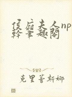 侯府夫人np高干笔趣阁