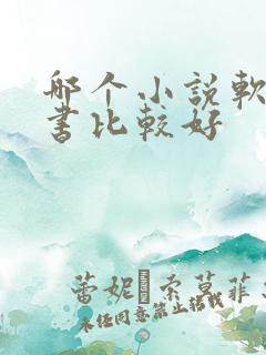哪个小说软件听书比较好