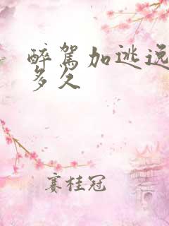 醉驾加逃逸判刑多久