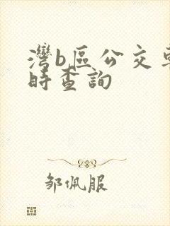 湾b区公交车实时查询