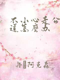 不小心走公交车道怎么办