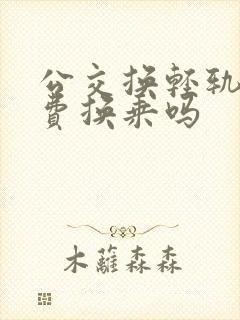 公交换轻轨是免费换乘吗