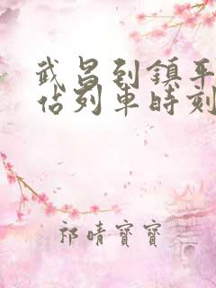 武昌到镇平火车站列车时刻表