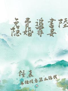 免费追书陆少的隐婚罪妻 免费追书陆少的隐婚罪妻