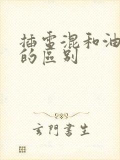 插电混和油电混的区别