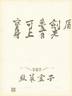宝可梦剑盾精灵身上有光