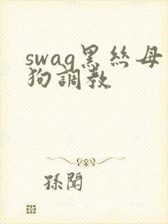 swag黑丝母狗调教