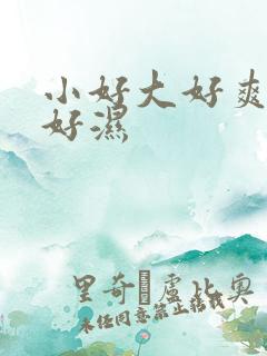 小好大好爽好紧好湿