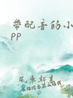带配音的小说app