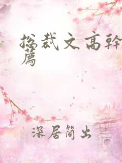 总裁文高干文推荐