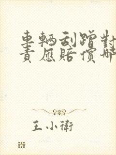 车辆刮蹭对方全责应赔偿哪些内容
