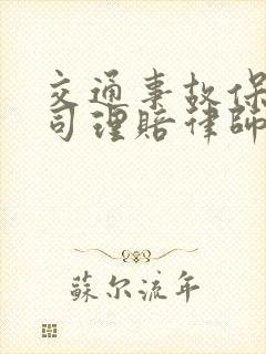 交通事故保险公司理赔律师