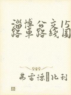 淄博公交157路车路线图