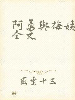 阿勇与梅姨小说全文