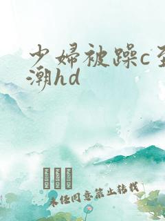 少妇被躁c至高潮hd 少妇被躁c至高潮hd