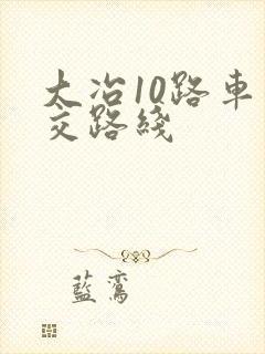 大冶10路车公交路线