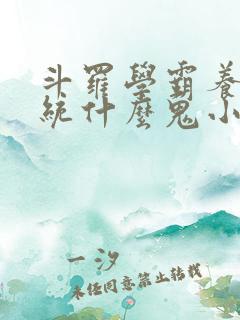 斗罗学霸养成系统什么鬼小说笔趣阁