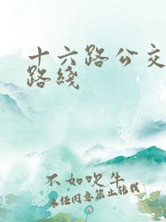 十六路公交车的路线