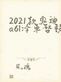 2021款奥迪a6l冷车启动有轻微抖动