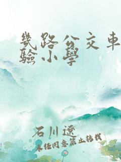 几路公交车到实验小学