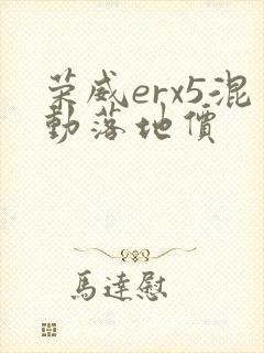荣威erx5混动落地价