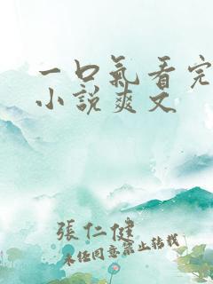 一口气看完系列小说爽文