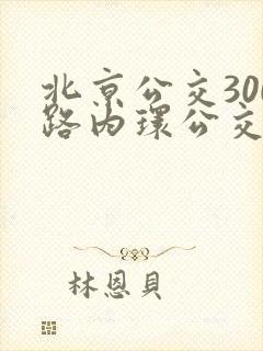 北京公交300路内环公交车站点