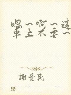 嗯～啊～这是在车上不要～