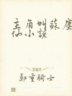 主角叫苏尘的修仙小说